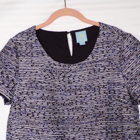 CeCe by Cynthia Steffe Kayte Tweed Dress, Sz 8 - Picture 2 of 10